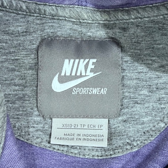 Nike Hooded Full Zip Jacket - Lavender - Picture 5 of 5